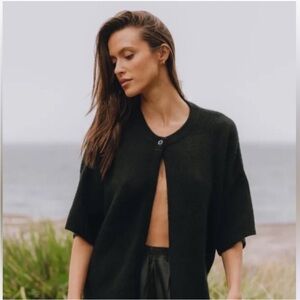 Daily Drills Single Button Sweater